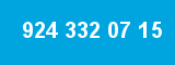 924 332 07 15